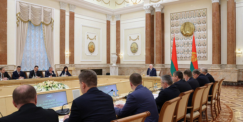 совещание у президента беларуси