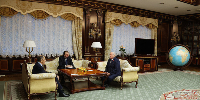 встреча Лукашенко и Лаврова