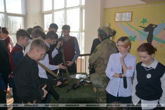 Узнали, как на Кричевщине прошел день открытых дверей Военной академии