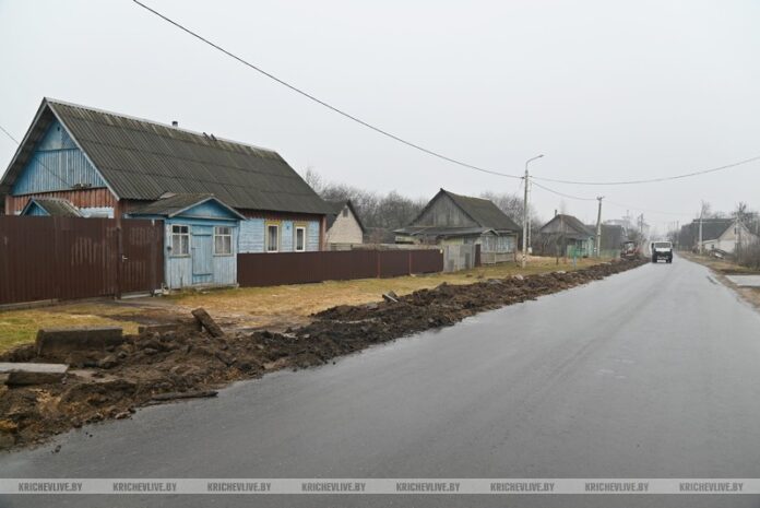 Узнали, что происходит на улице Гусаковского в Кричеве