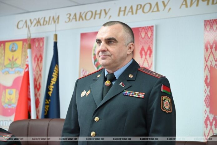 В Кричевском районе новый начальник РОВД