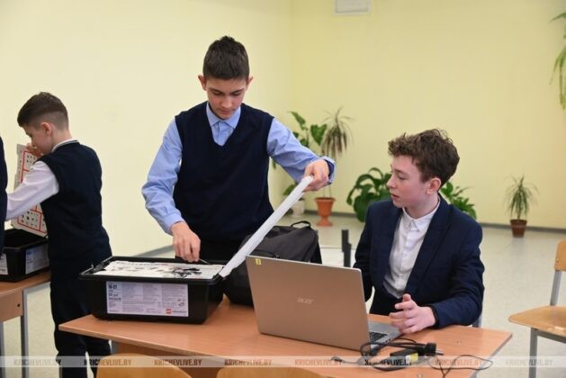 Турнир по робототехнике впервые прошел в Кричеве