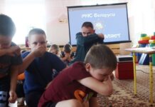 Кричевские дошколята узнали о работе спасателей Кричевские дошколята узнали о работе спасателей
