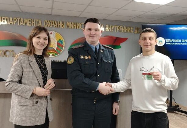 Учащиеся Кричевского колледжа познакомились с работой отдела охраны