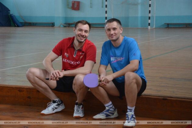 В Кричеве прошел турнир по настольному теннису, посвященный Дню Конституции