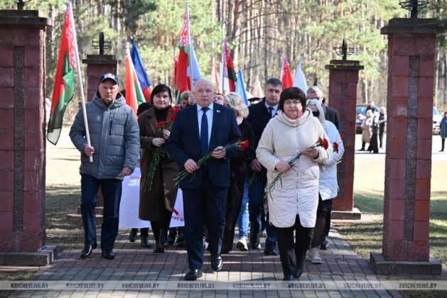 Трагические события в Хатыни вспоминали в Кричеве