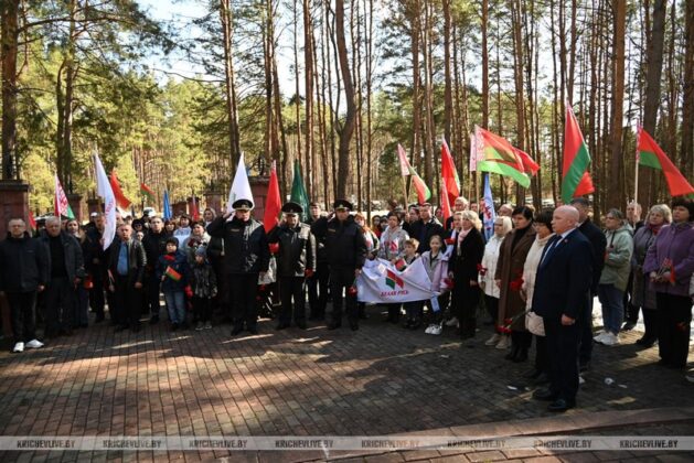 Трагические события в Хатыни вспоминали в Кричеве