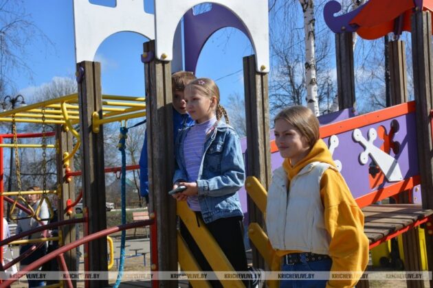 Кричеве прошло открытие акции «С песней к Победе»