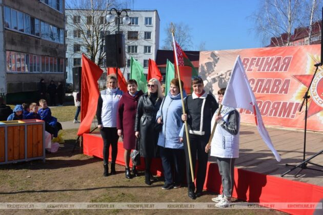 Кричеве прошло открытие акции «С песней к Победе»
