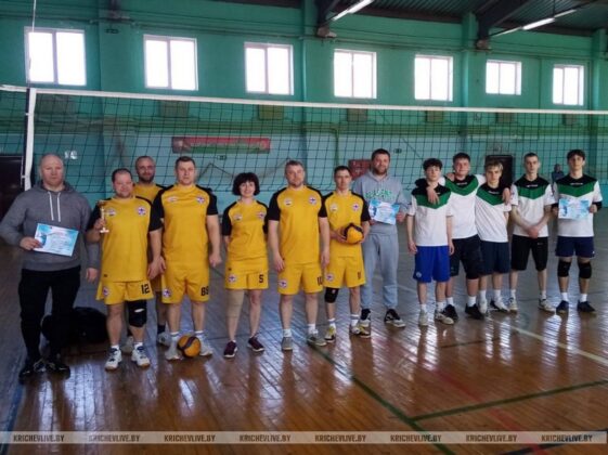 Узнали, кто в Кричеве стал победителем первенства района по волейболу среди КФК