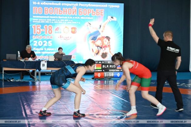 800 участников, 50 команд: в Кричеве стартовал республиканский турнир по вольной борьбе