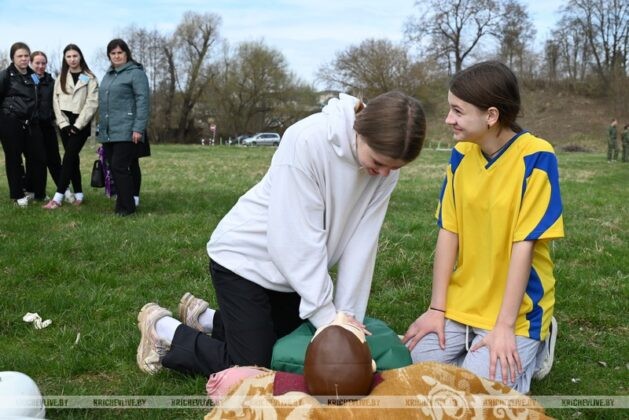 Конкурс юных-спасателей пожарных стартовал в Кричеве