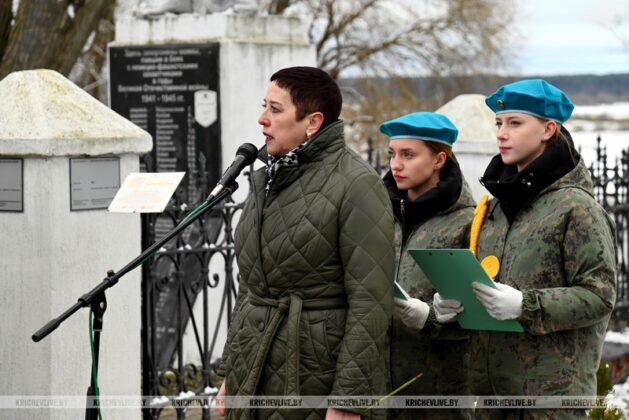 Память погибших в годы Великой Отечественной войны почтили в Кричеве