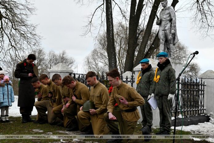 Память погибших в годы Великой Отечественной войны почтили в Кричеве