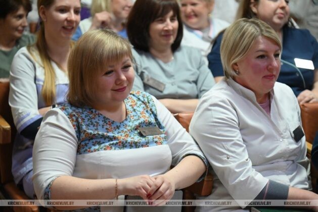 Узнали, о чем шел разговор между председателем Кричевского райисполкома и коллективом поликлиники