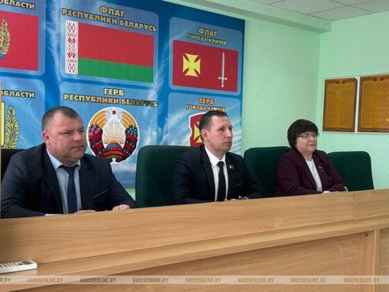 Председатель райисполкома встретился с коллективом дистанции пути
