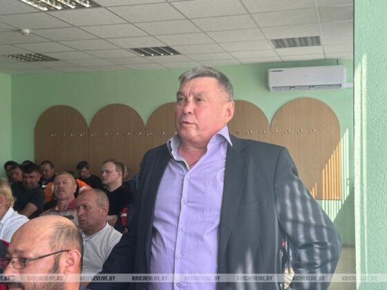 Председатель райисполкома встретился с коллективом дистанции пути