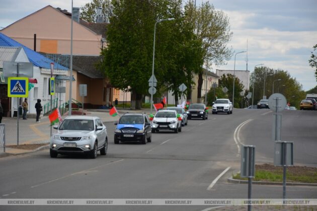 Автопробег «Спасибо, деду, за Победу!» прошел в Кричеве