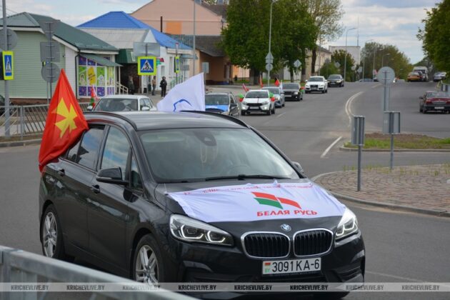 Автопробег «Спасибо, деду, за Победу!» прошел в Кричеве