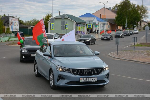 Автопробег «Спасибо, деду, за Победу!» прошел в Кричеве