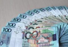 Средняя зарплата в Беларуси в апреле составила Br2613,5 Средняя зарплата в Беларуси в апреле составила Br2613,5