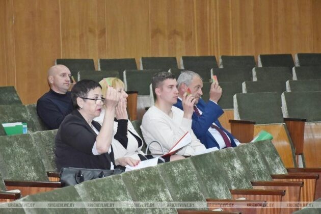 Очередная сессия районного Совета депутатов прошла в Кричеве