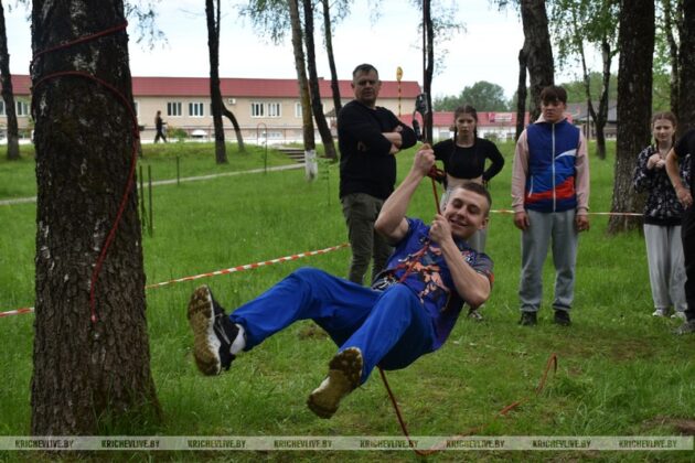 Второй день «Зарницы» стартовал в Кричеве