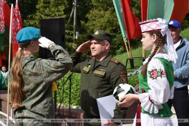 Финал «Зарницы» в Кричеве: награды нашли своих героев