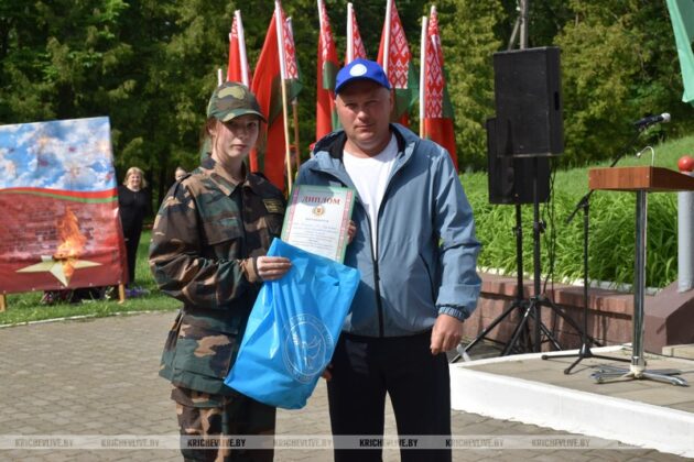 Финал «Зарницы» в Кричеве: награды нашли своих героев
