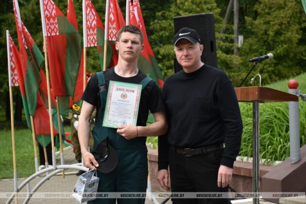 Финал «Зарницы» в Кричеве: награды нашли своих героев