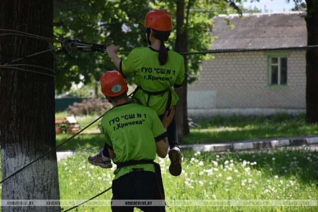 Второй день «Зарницы» стартовал в Кричеве