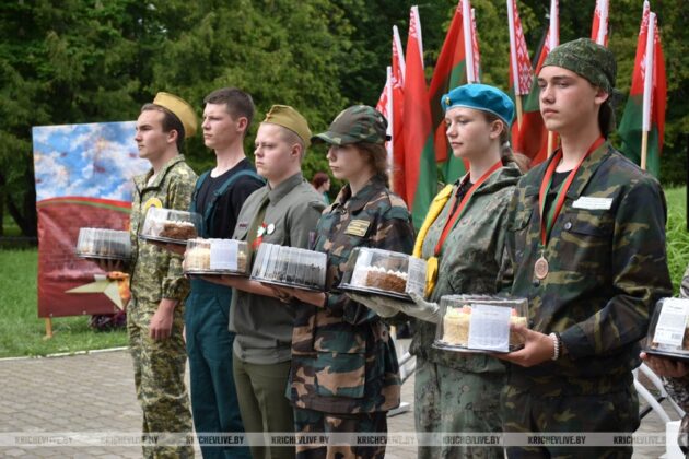 Финал «Зарницы» в Кричеве: награды нашли своих героев