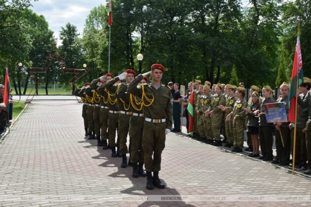 Финал «Зарницы» в Кричеве: награды нашли своих героев