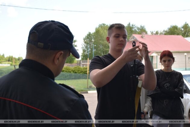 Второй день «Зарницы» стартовал в Кричеве
