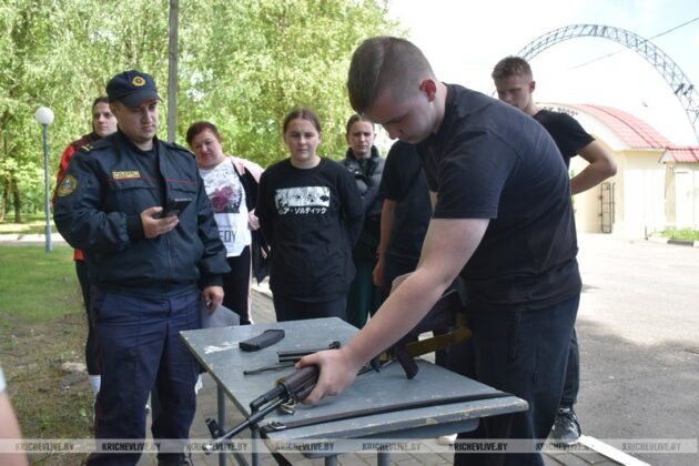 Второй день «Зарницы» стартовал в Кричеве