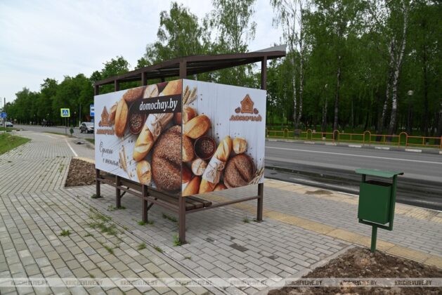 Тематическая остановка появилась в Кричеве