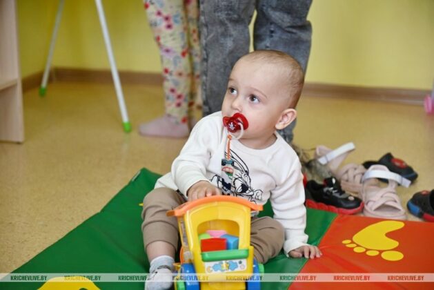 Детская игровая комната открыта в педиатрическом отделении Кричевской больницы