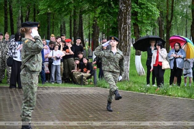 12 команд принимают участие в военно-патриотической игре «Зарница» (фоторепортаж)