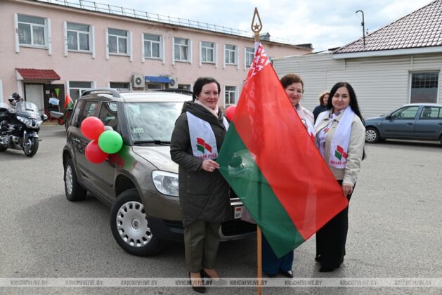 Автопробег «Спасибо, деду, за Победу!» прошел в Кричеве