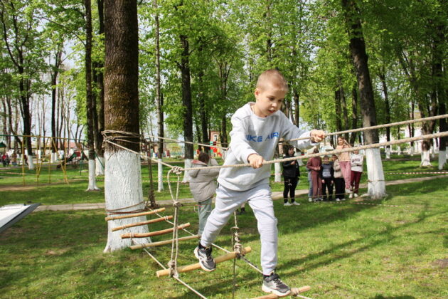 Спортивное семейное мероприятие провели в Кричеве