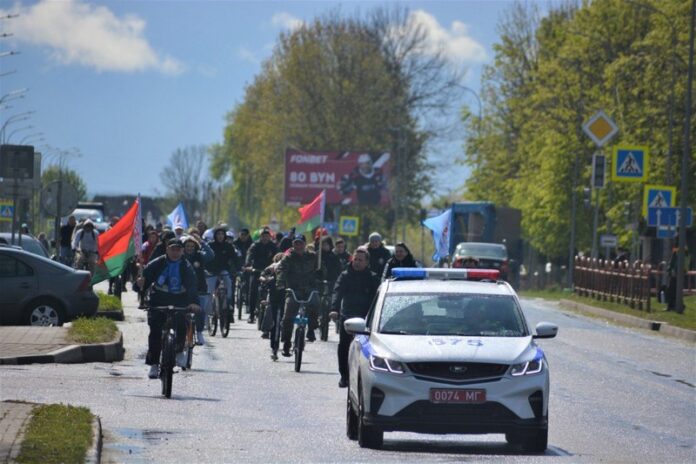 Первомай в Кричеве: велопробег как символ единства и здорового образа жизни