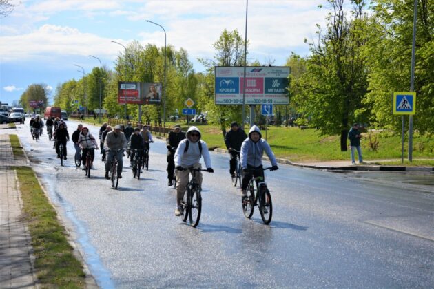 Первомай в Кричеве: велопробег как символ единства и здорового образа жизни