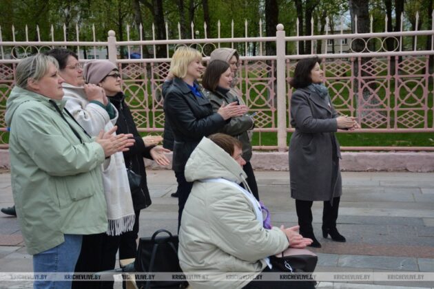 Первомай в Кричеве: Музыка, выставки и награды в парке Победы