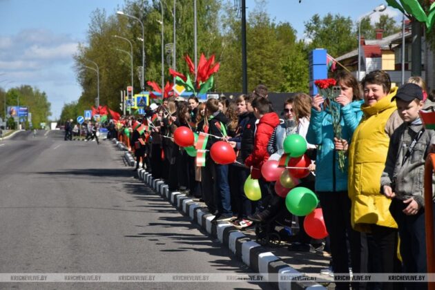 В Кричеве прошел торжественный митинг, посвященный Дню Победы