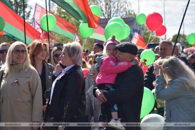 В Кричеве прошел торжественный митинг, посвященный Дню Победы