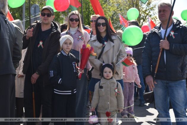 В Кричеве прошел торжественный митинг, посвященный Дню Победы