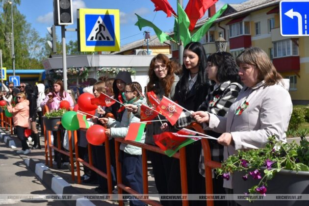 В Кричеве прошел торжественный митинг, посвященный Дню Победы