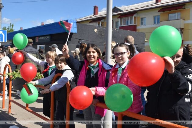 В Кричеве прошел торжественный митинг, посвященный Дню Победы