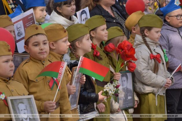 В Кричеве прошел торжественный митинг, посвященный Дню Победы