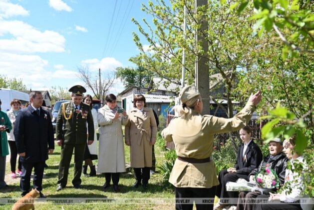 Руководство района 9 мая поздравило живых свидетелей событий Великой Отечественной